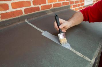 Sealing and repairing roofs and gutters