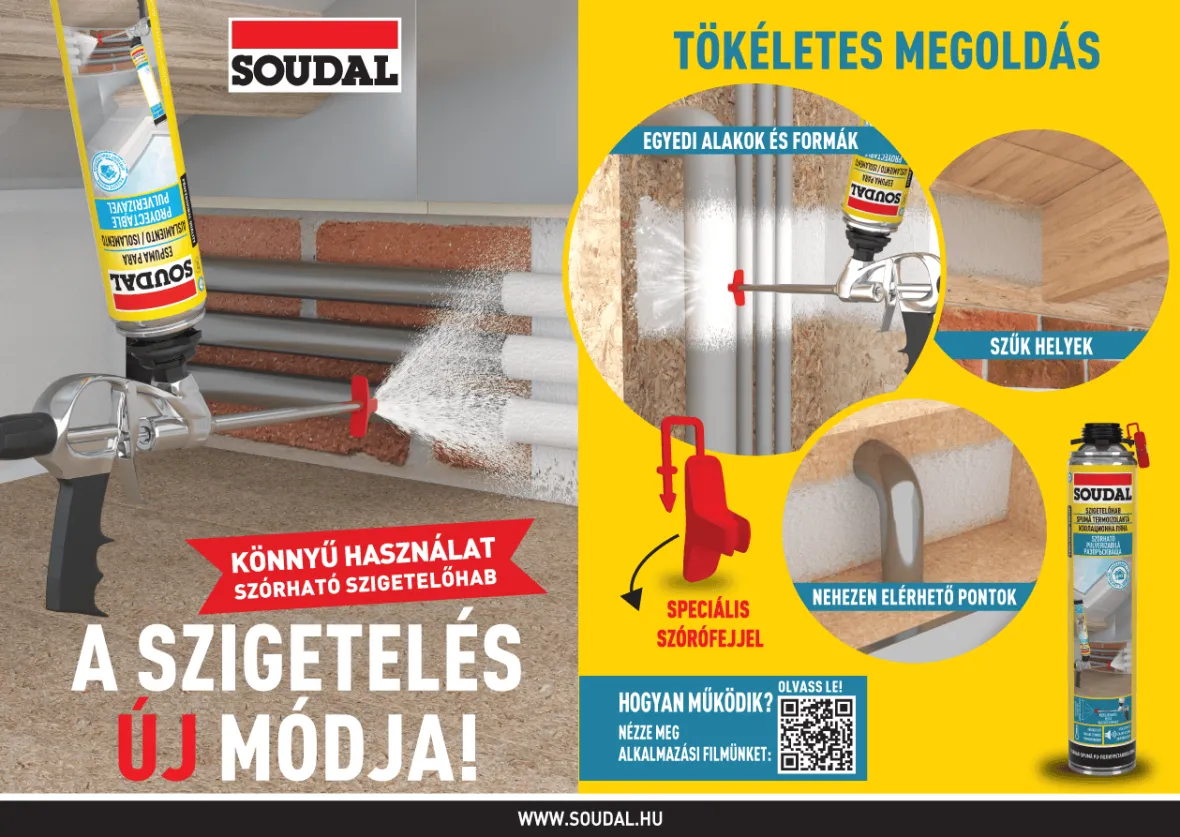 szórható szigetelőhab