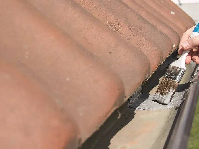 Sealing and repairing roofs and gutters